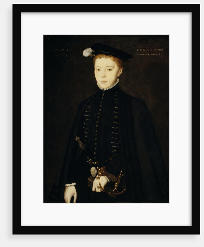 Henry Stuart, Lord Darnley, 1545 - 1567. Consort of Mary, Queen of Scots by Hans Eworth